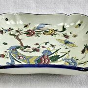 Ancien plat creux Gien corne d’abondance 1875/1935