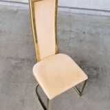 Hollywood Regency dining chairs from Belgo Chrom, 1970s, set of 8.