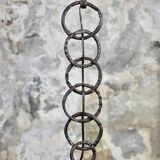 Brutalist floor lamp chain
