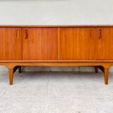 Scandinavian teak row