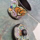 The Montoise Ceramics set of 5 art deco ceramic pieces.