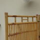 Vintage 1960s bamboo rattan screen