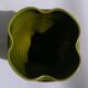 Vase enamaux olive green Vallauris