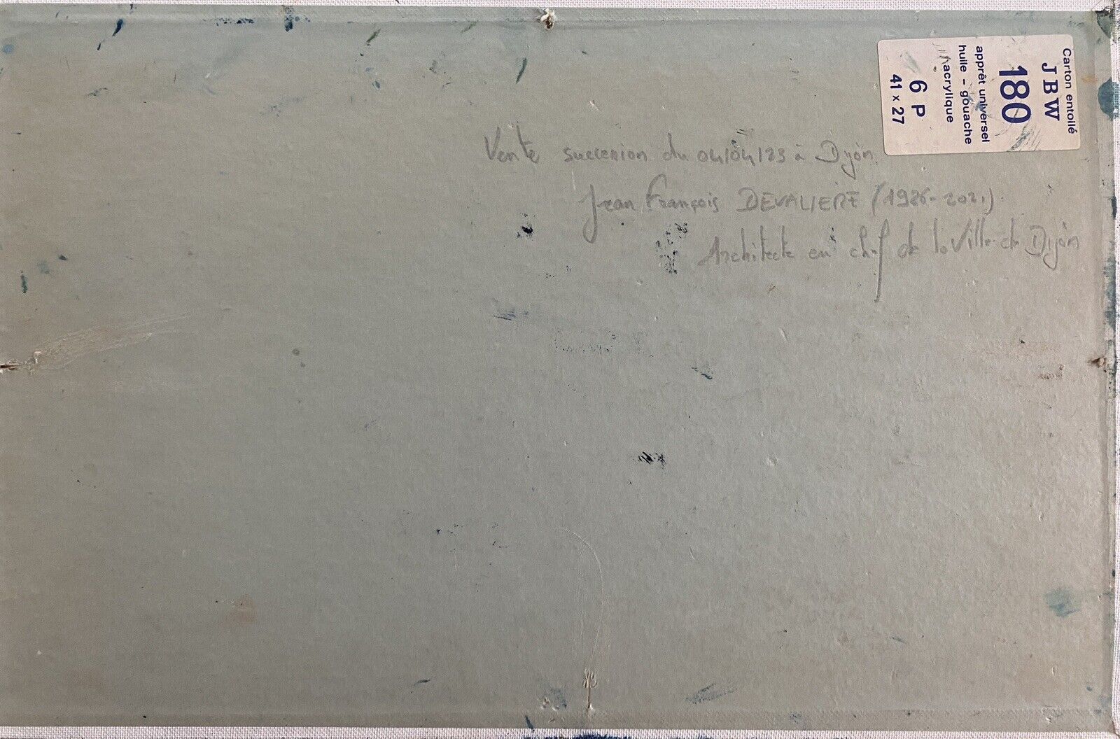 HSP painting “Venice” by Jean-François Devaliere (1926-2021)