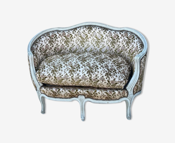 Canapé corbeille de style Louis XV