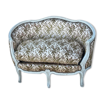 Louis XV style basket sofa