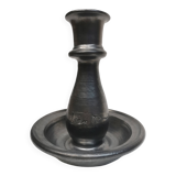 Grand bougeoir, vase . céramique signée jean marais
