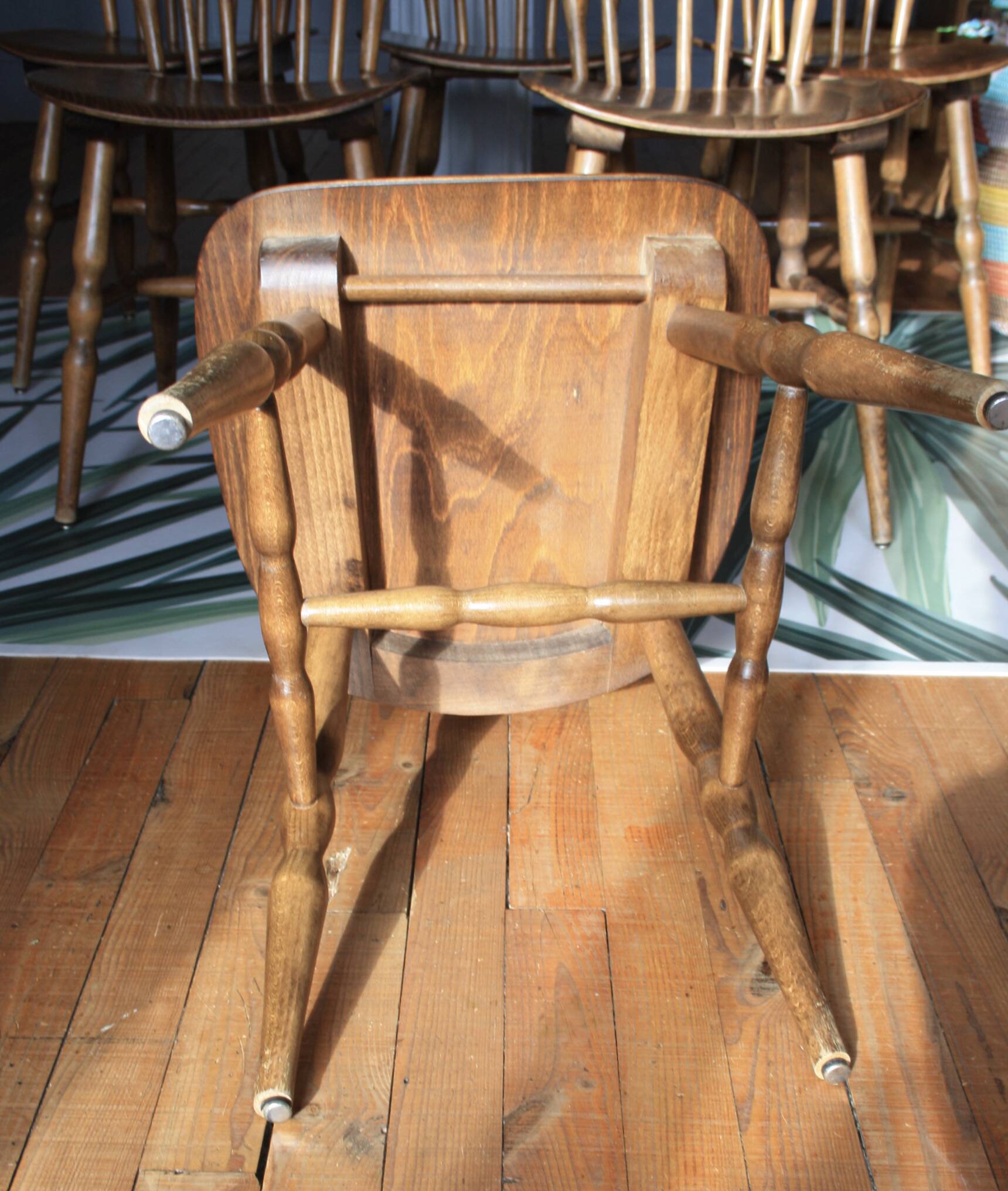 Set of 4 Tacoma Baumann bistro chairs