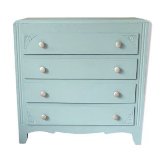 Vintage art deco chest of drawers
