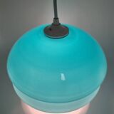 Blue vintage pendant light