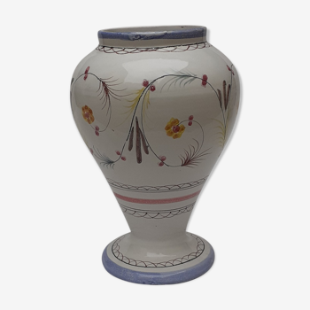 Vase en faïence