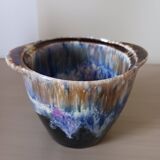 Stoneware vase, fired from Morvan