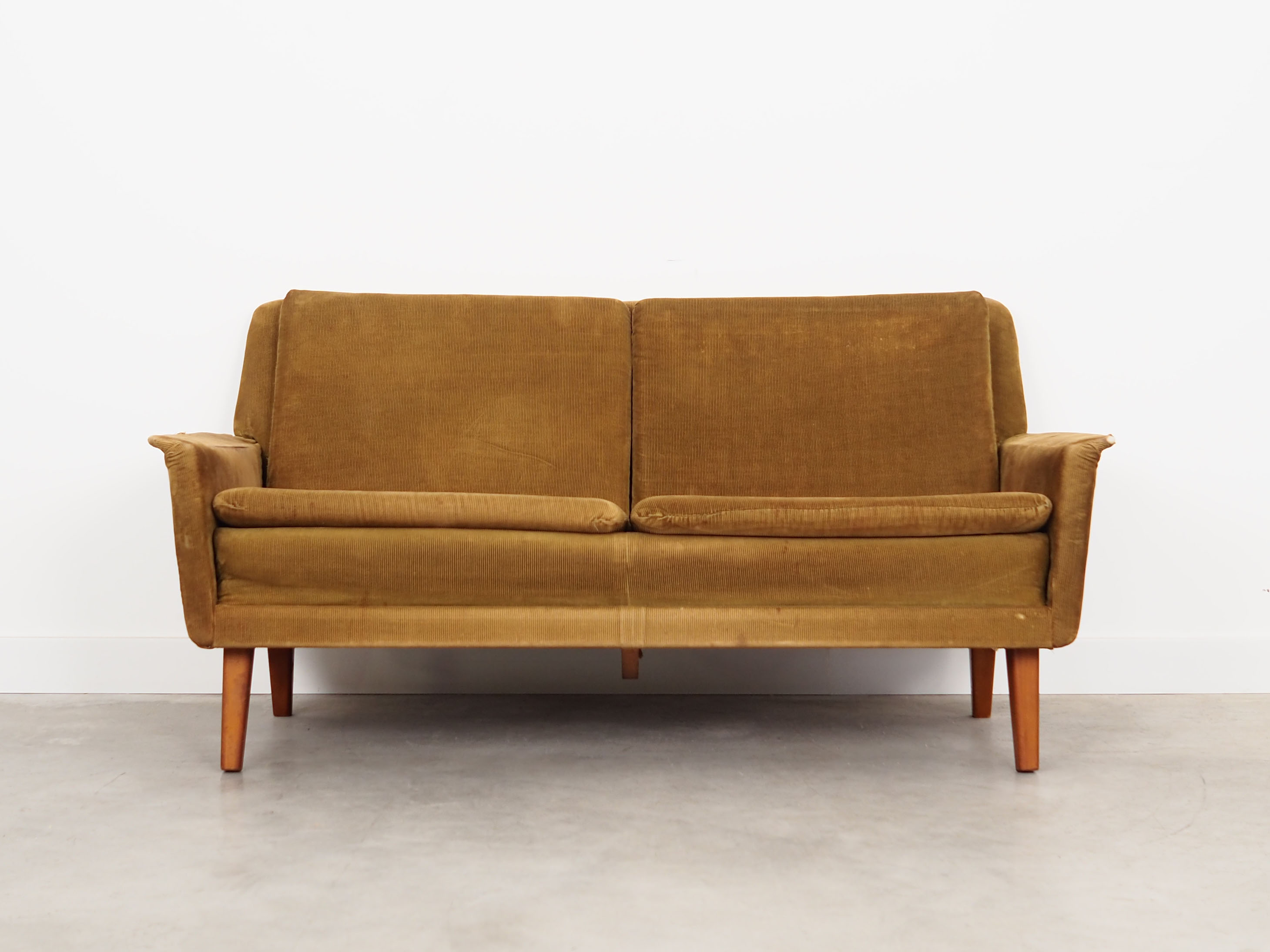 Beech sofa, Scandinavian design, 1960s, designer: Folke Ohlsson, manufacture: Fritz Hansen