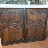 paire de portes en chêne