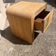 Vintage rattan bedside table from the 70s/80s