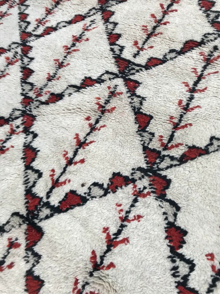 Former carpet blessed ouarain Moroccan 154 x 195 cm