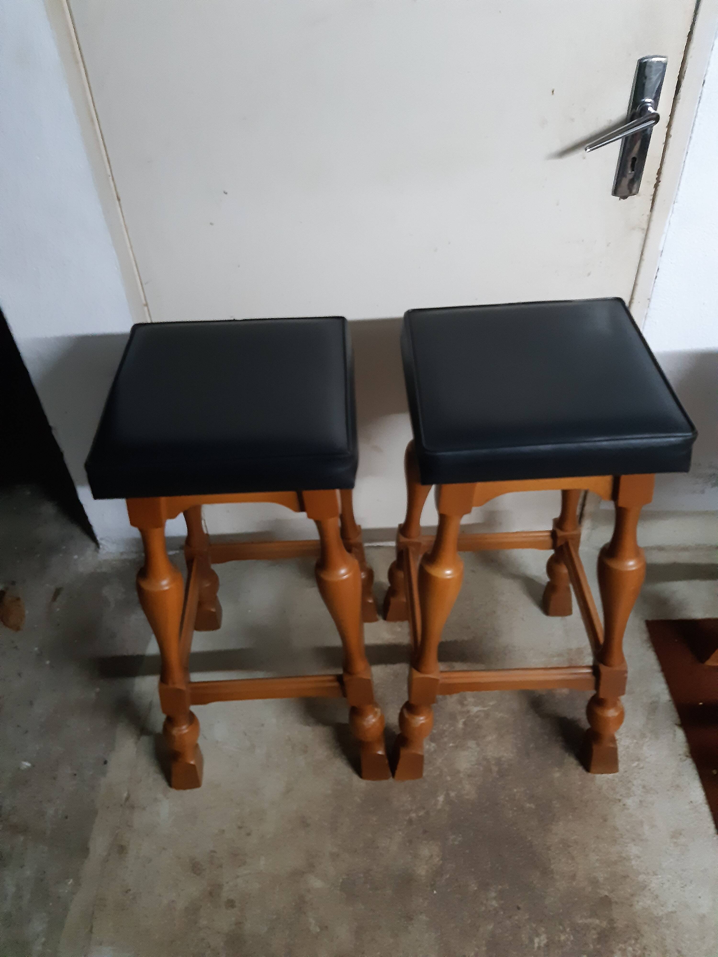 Bar stools 1960 ilse möbel mid-century