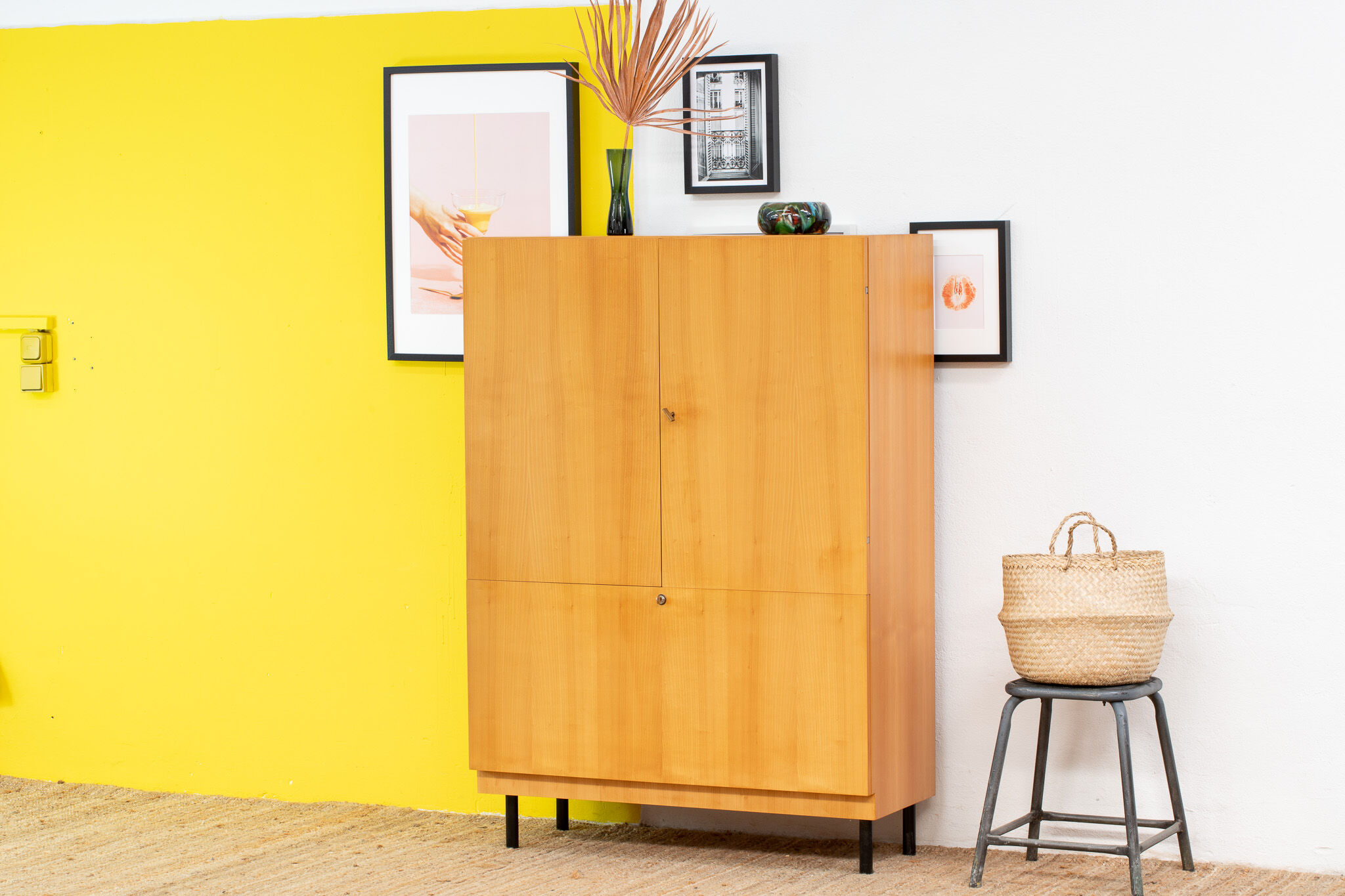 Vintage scandinavian wardrobe