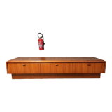 Scandinavian vintage teak row