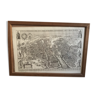 Ancienne carte Paris