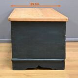 Painted Pine Chest, Eastern Europe – Late 19th Century