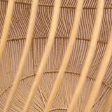XXL rattan pendant light Natural rattan light