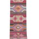 Tapis vintage turc de Oushak, tissé à la main 78x642 cm