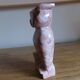 Pink marble owl paper press