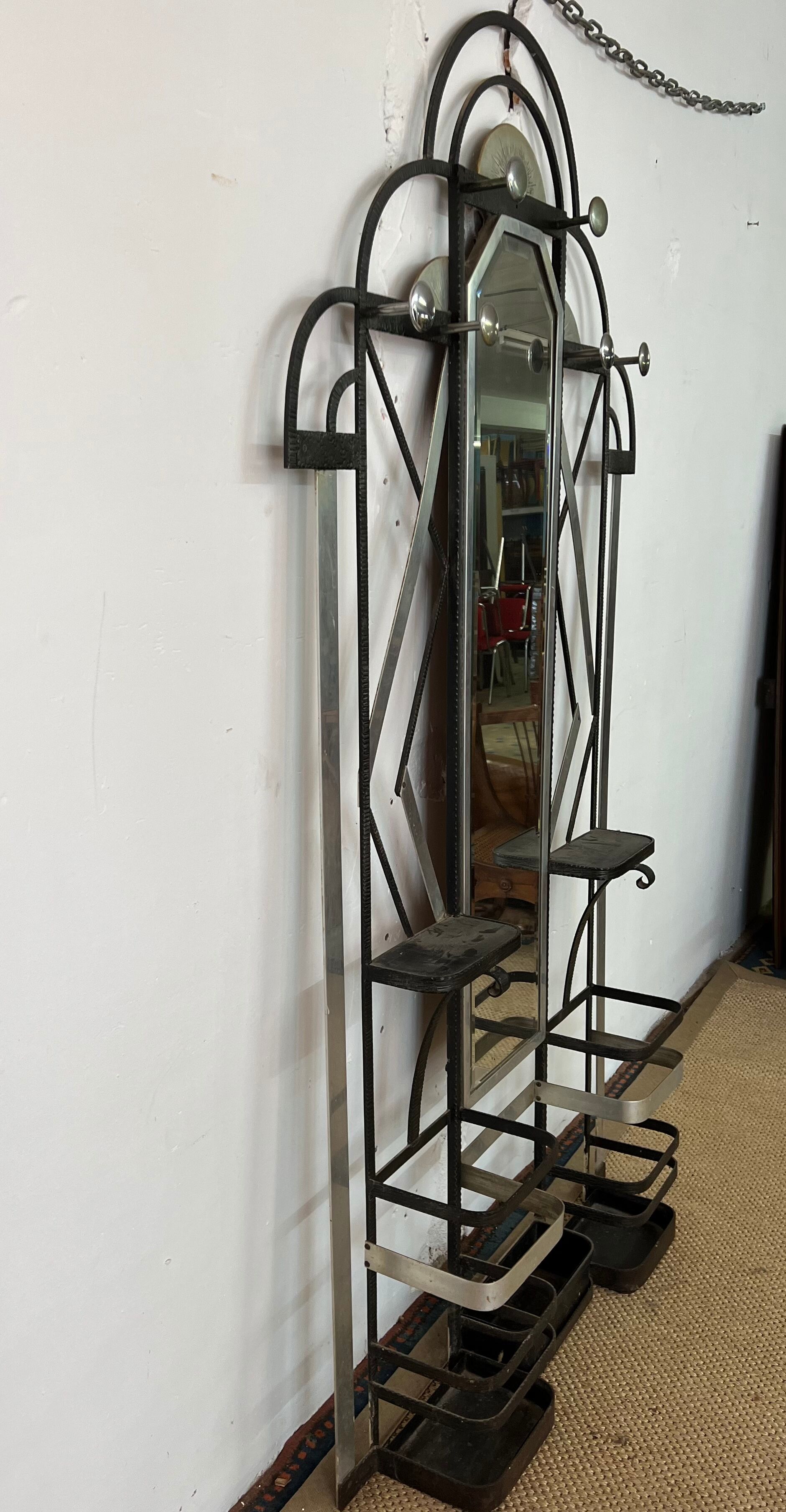 Coat racks art-deco wardrobe