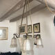 Art Deco chandelier signed