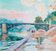 The Bridge of the Holy Fathers in Paris, by Pierre Emile le Prince Ringuet