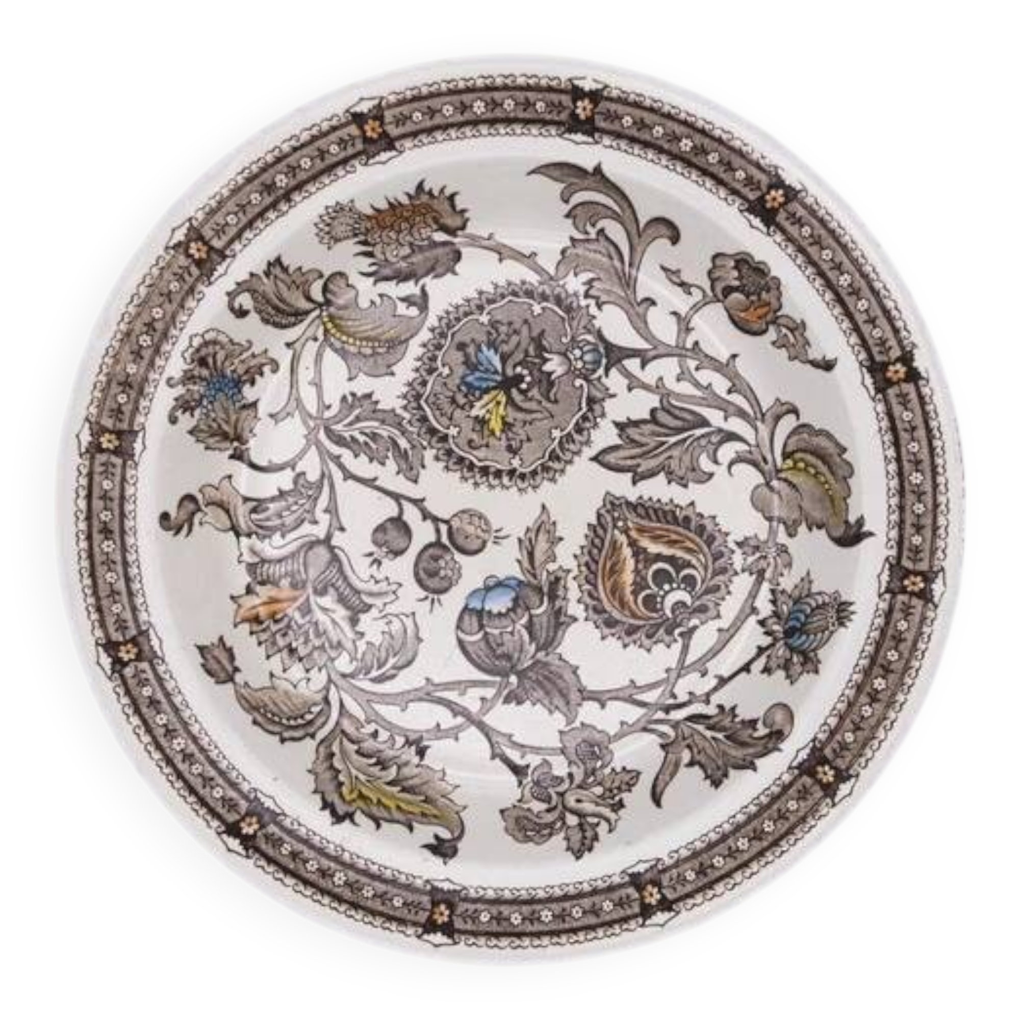 English Jacobean soup plates