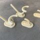 4x vintage ALTO Italy coat racks