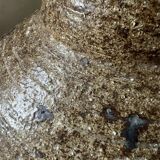 Large stoneware lamp base vase, 1970s vintage