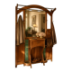 Large Art Deco coat rack