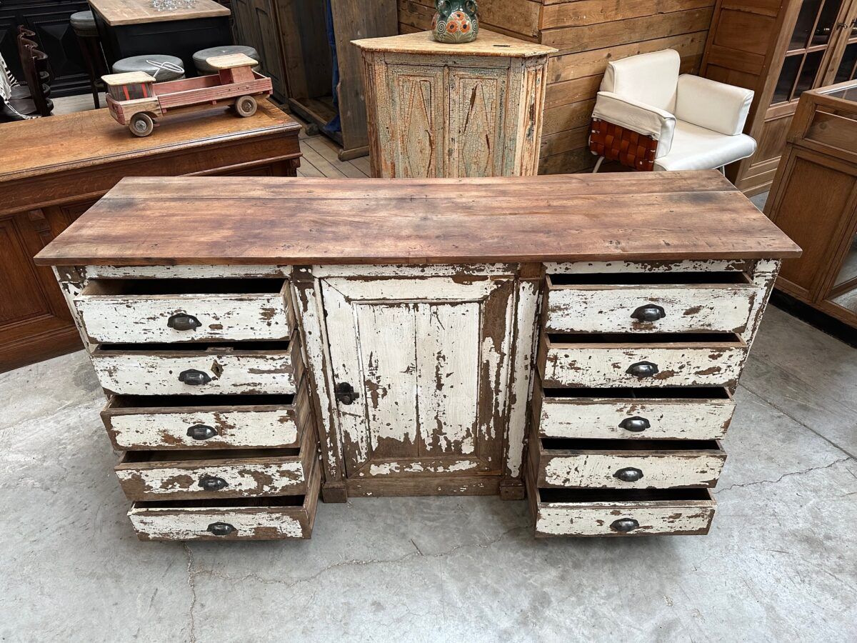 Fine oak furniture from the late 19th century.