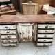 Fine oak furniture from the late 19th century.