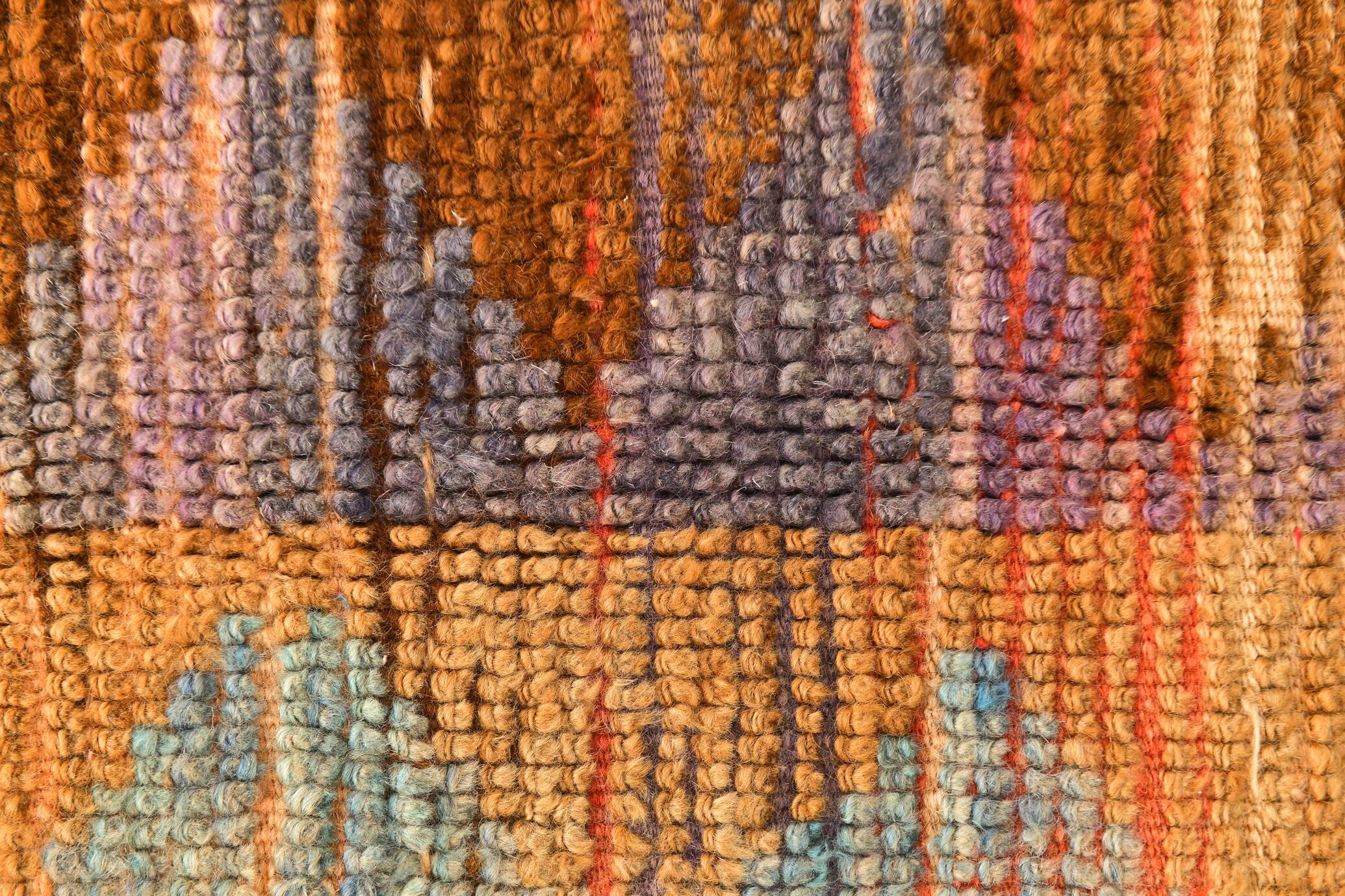 Handmade Vintage Wall Rug, 89x140Cm