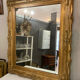 Golden mirror Louis XV 120x100cm