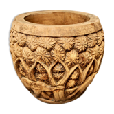 Teak planter