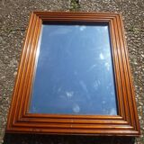 Miroir, cadre en bois vintage