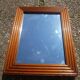 Mirror, vintage wooden frame