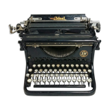 Ideal typewriter black Seidel & Naumann made in Germany