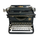 Ideal typewriter black Seidel & Naumann made in Germany
