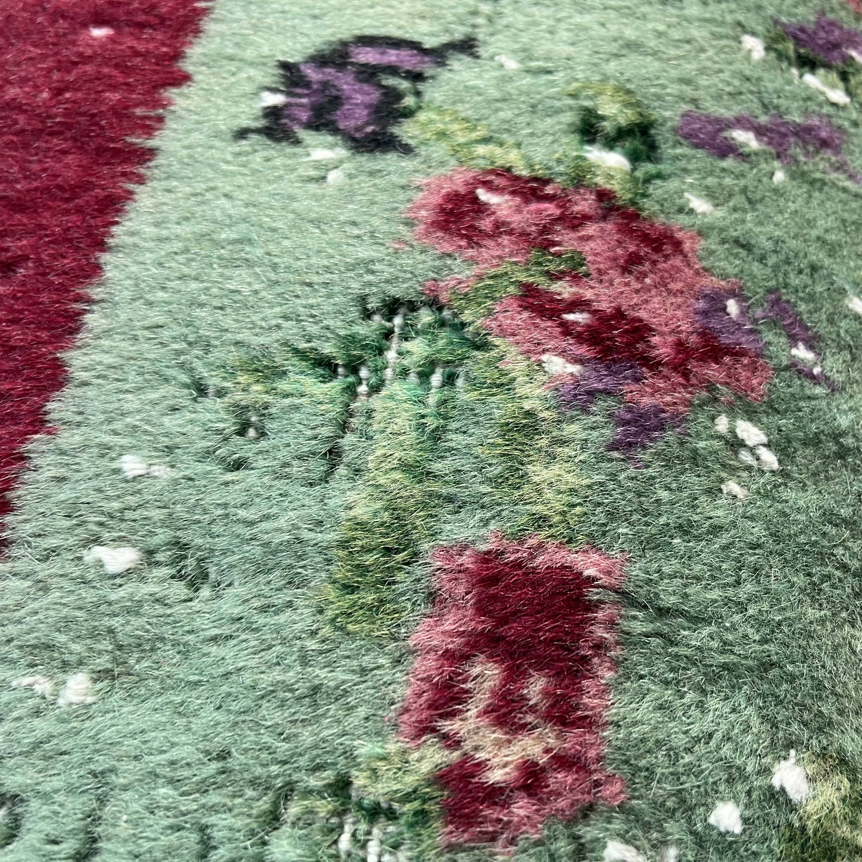 Vintage Turkish Rug Cushion Cover, 30 x 50 cm