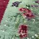 Vintage Turkish Rug Cushion Cover, 30 x 50 cm