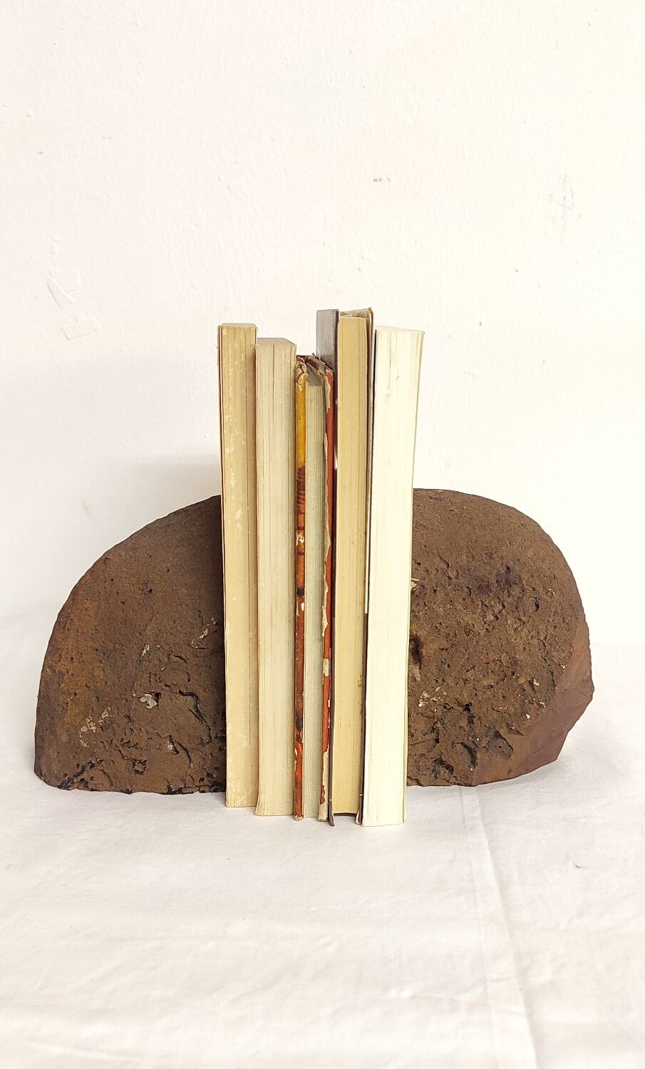 Onyx bookends. Spain, 1980s.
