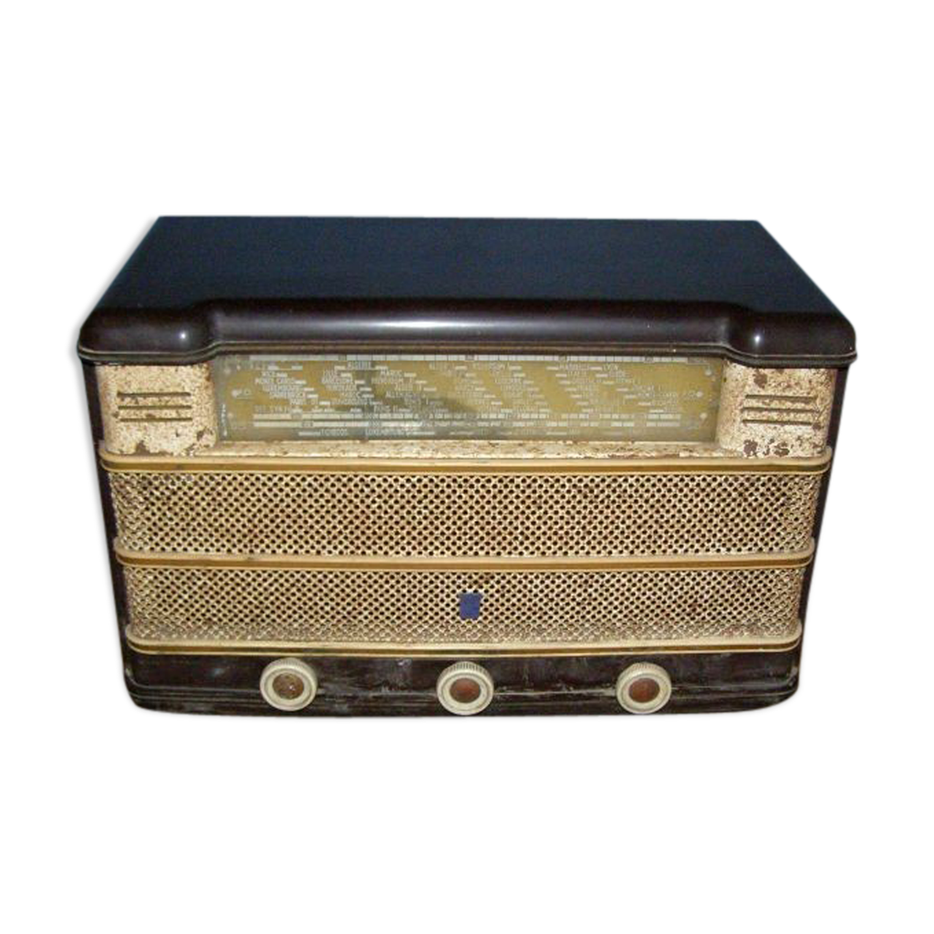 Ancien poste TSF Radiola de 1951 modèle RA30A | Selency