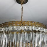 Gloss 2-row Crystal pendants