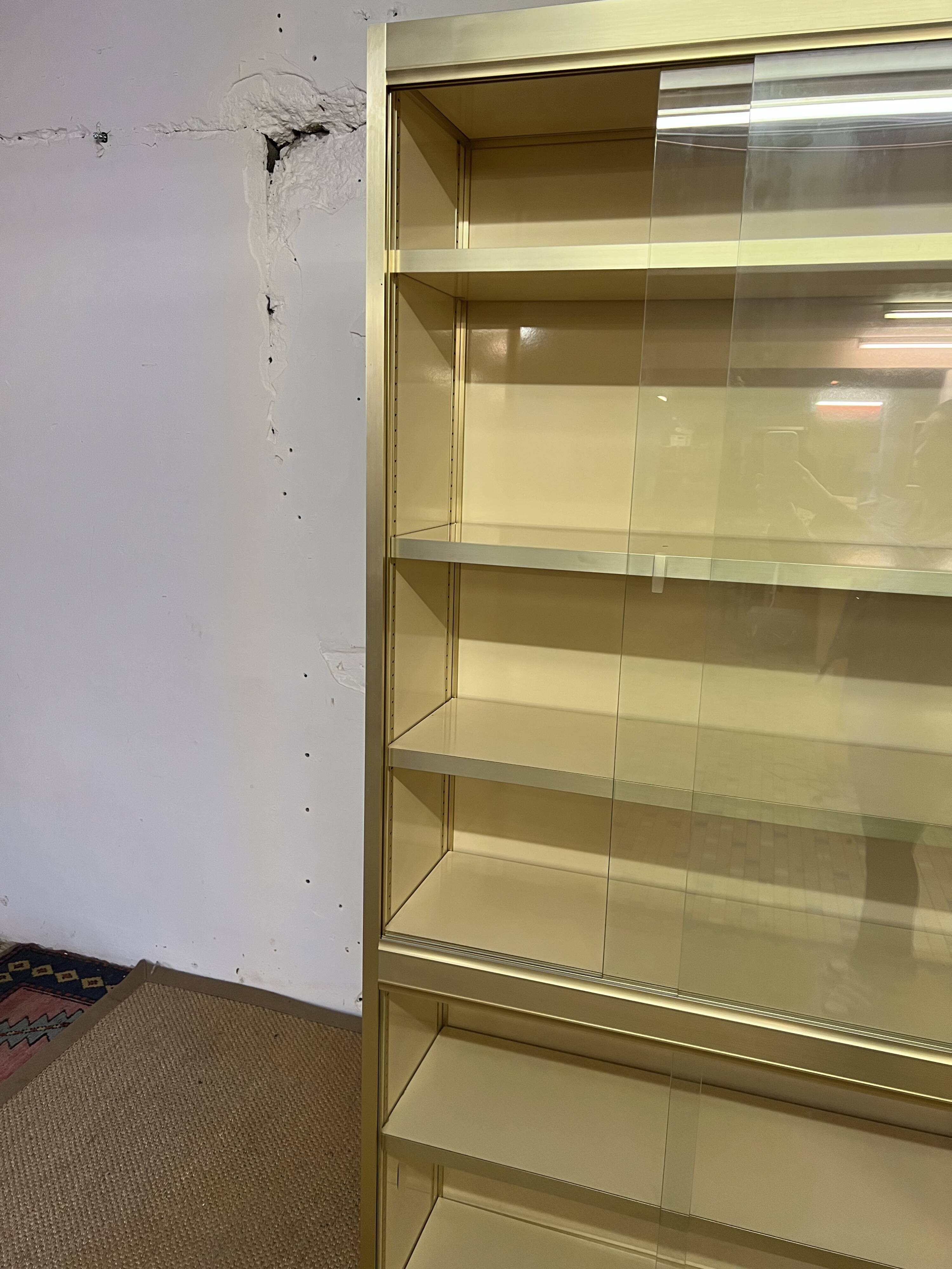 Vintage library display case